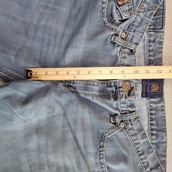 Rock & Republic Jeans Men's Size 36x30 Neil Cut Denim Blue Flap Pockets EUC - Picture 5 of 16